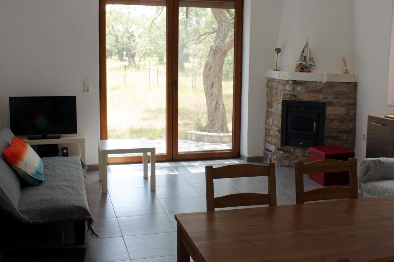 Elea Stone Houses In Organic Quiet Olive Grove, Prinos, Thassos Buitenkant foto