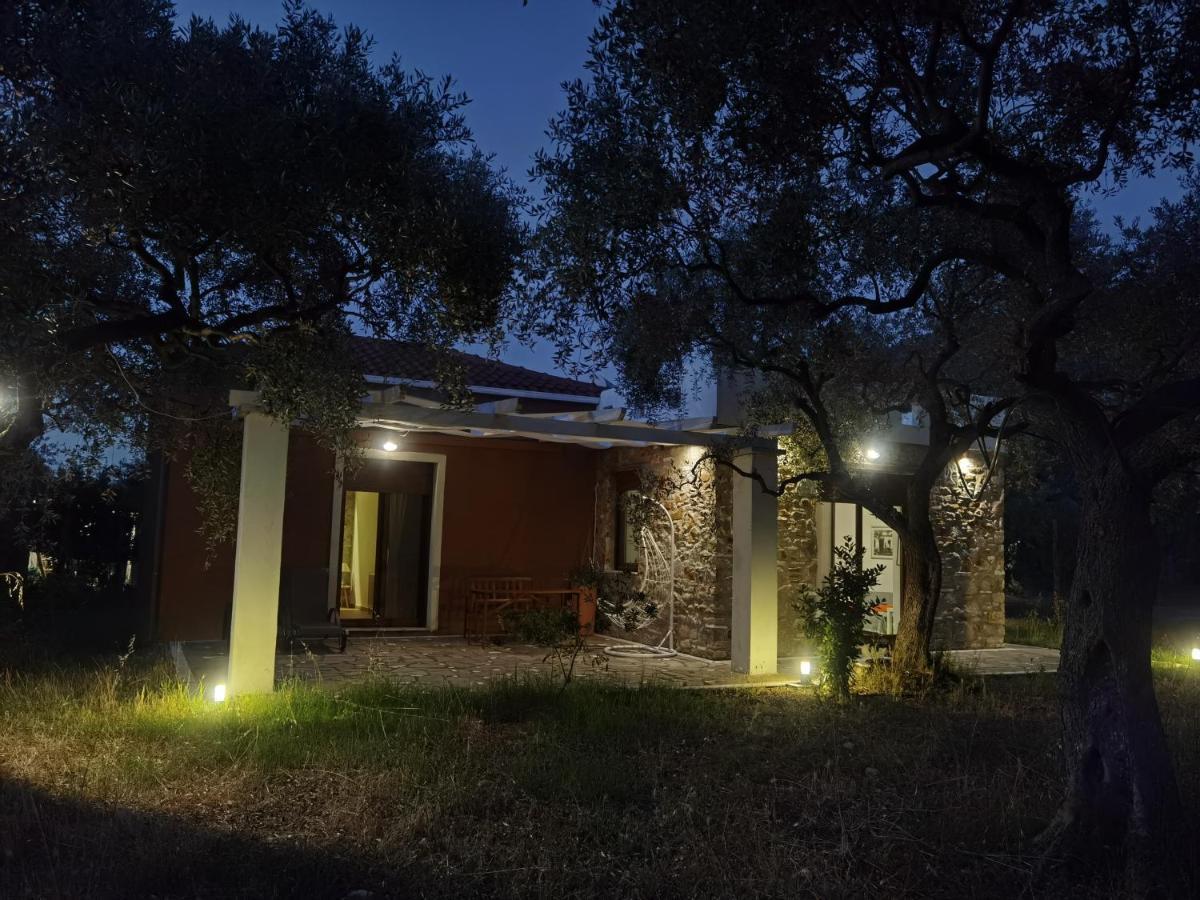 Elea Stone Houses In Organic Quiet Olive Grove, Prinos, Thassos Buitenkant foto