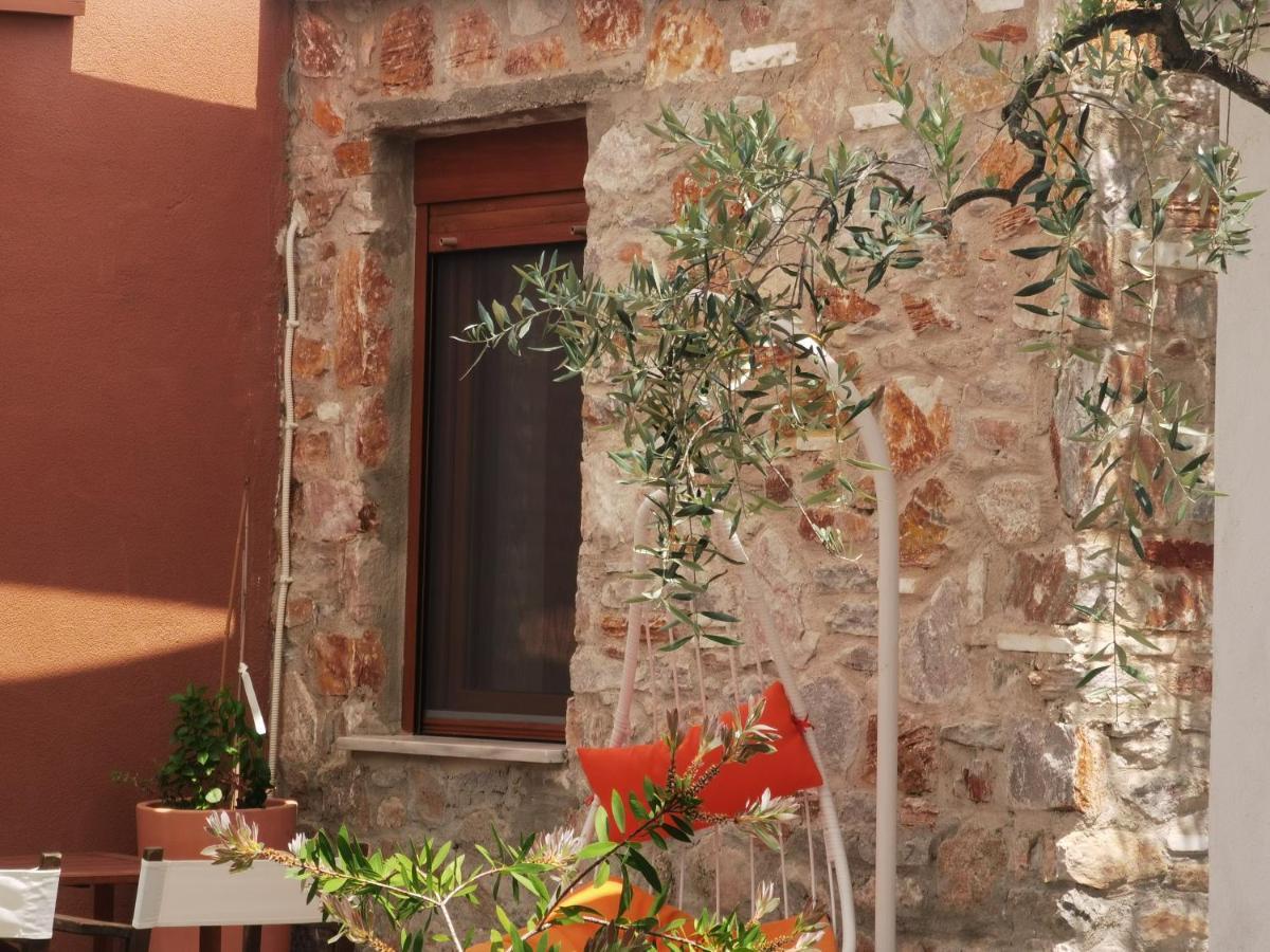 Elea Stone Houses In Organic Quiet Olive Grove, Prinos, Thassos Buitenkant foto